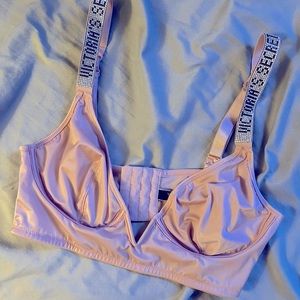 Silk blush pink bra. Never worn.